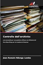 Controllo dell'archivio: