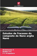 Estudos de fracasso do composto de Nano argila Nano