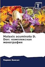 Malaxis acuminata D. Don: komplexnaq monografiq
