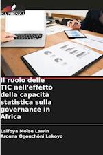 Il ruolo delle TIC nell'effetto della capacità statistica sulla governance in Africa