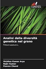 Analisi della diversità genetica nel grano