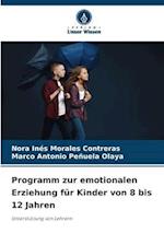 Programm zur emotionalen Erziehung für Kinder von 8 bis 12 Jahren