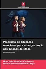 Programa de educação emocional para crianças dos 8 aos 12 anos de idade