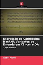 Expressão de Cathepsina B mRNA Variantes de Emenda em Câncer e OA