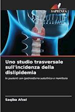 Uno studio trasversale sull'incidenza della dislipidemia