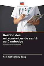 Gestion des microservices de santé au Cambodge