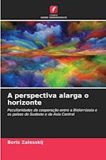 A perspectiva alarga o horizonte