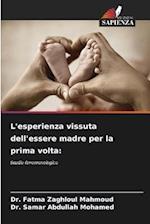 L'esperienza vissuta dell'essere madre per la prima volta: