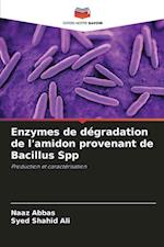 Enzymes de dégradation de l'amidon provenant de Bacillus Spp