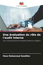 Une évaluation du rôle de l'audit interne