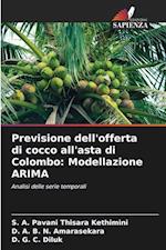 Previsione dell'offerta di cocco all'asta di Colombo: Modellazione ARIMA