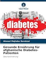 Gesunde Ernährung für afghanische Diabetes-Patienten