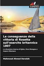 Le conseguenze della vittoria di Rosetta sull'esercito britannico 1807