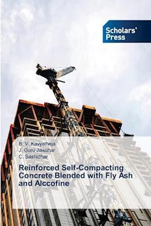 Reinforced Self-Compacting Concrete Blended with Fly Ash and Alccofine