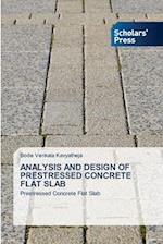 ANALYSIS AND DESIGN OF PRESTRESSED CONCRETE FLAT SLAB