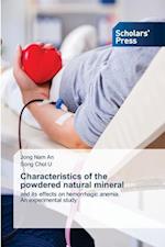 Characteristics of the powdered natural mineral