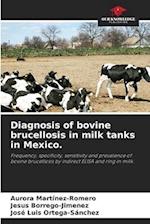 Diagnosis of bovine brucellosis in milk tanks in Mexico.