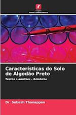 Características do Solo de Algodão Preto