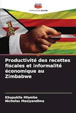 Productivité des recettes fiscales et informalité économique au Zimbabwe