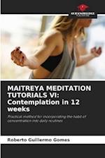 MAITREYA MEDITATION TUTORIALS VI: Contemplation in 12 weeks
