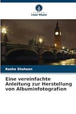 Eine vereinfachte Anleitung zur Herstellung von Albuminfotografien