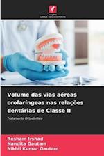 Volume das vias aéreas orofaríngeas nas relações dentárias de Classe II