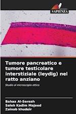 Tumore pancreatico e tumore testicolare interstiziale (leydig) nel ratto anziano