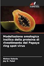 Modellazione omologica insilico della proteina di rivestimento del Papaya ring spot virus