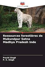 Ressources forestières de Mukundpur Satna Madhya Pradesh Inde
