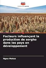 Facteurs influençant la production de sorgho dans les pays en développement