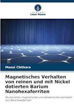 Magnetisches Verhalten von reinen und mit Nickel dotierten Barium Nanohexaferriten