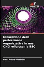 Misurazione della performance organizzativa in una ONG religiosa: la BSC