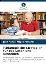 Pädagogische Strategien für das Lesen und Schreiben