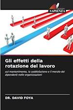 Gli effetti della rotazione del lavoro