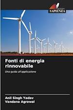 Fonti di energia rinnovabile