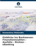 Einblicke ins Bankwesen: Finanzkennzahlen - Ausfälle - Risiken - eBanking