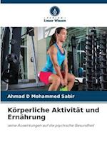 Körperliche Aktivität und Ernährung