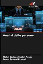 Analisi delle persone