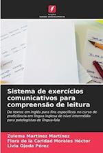 Sistema de exercícios comunicativos para compreensão de leitura