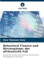 Behavioral Finance und Börsengänge: der afrikanische Fall