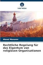 Rechtliche Regelung für das Eigentum von religiösen Organisationen