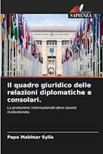 Il quadro giuridico delle relazioni diplomatiche e consolari.