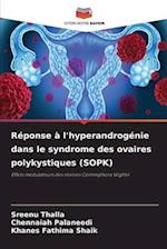 Réponse à l'hyperandrogénie dans le syndrome des ovaires polykystiques (SOPK)