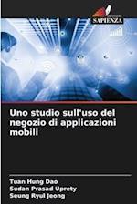 Uno studio sull'uso del negozio di applicazioni mobili