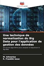 Une technique de normalisation du Big Data pour l'application de gestion des données