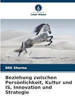 Beziehung zwischen Persönlichkeit, Kultur und IS, Innovation und Strategie