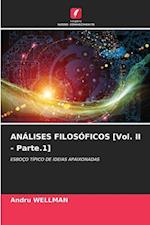 ANÁLISES FILOSÓFICOS [Vol. II - Parte.1]