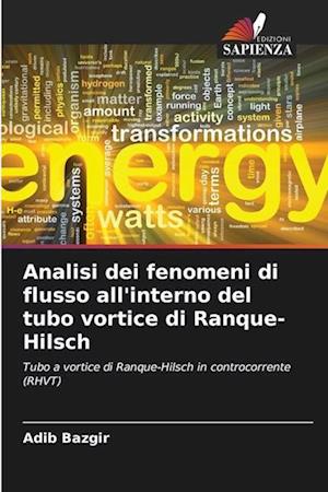 Analisi dei fenomeni di flusso all'interno del tubo vortice di Ranque-Hilsch