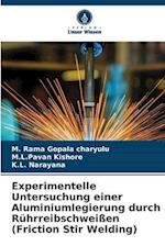 Experimentelle Untersuchung einer Aluminiumlegierung durch Rührreibschweißen (Friction Stir Welding)