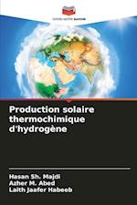 Production solaire thermochimique d'hydrogène